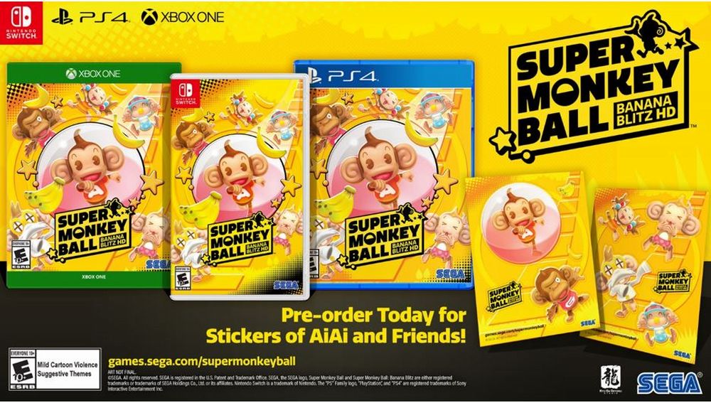 Super Monkey Ball ps4 Super Monkey Ball ps4